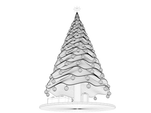 Christmas Tree 3D 模型