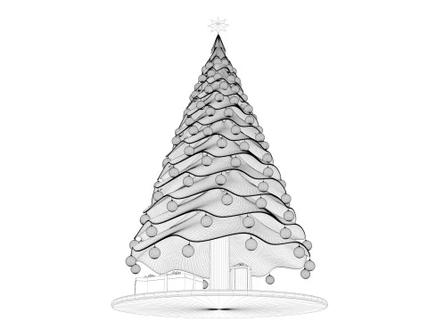 Weihnachtsbaum 3D Modell