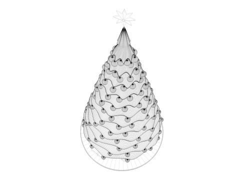 Christmas Tree 3D 模型