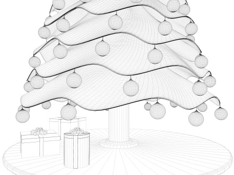 Weihnachtsbaum 3D Modell
