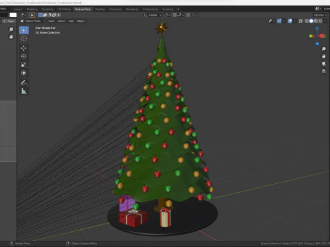 Weihnachtsbaum 3D Modell