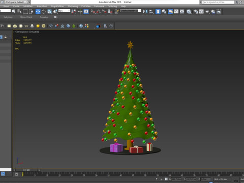 Christmas Tree 3D 模型