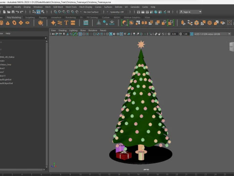Weihnachtsbaum 3D Modell