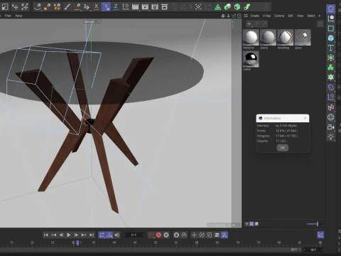 Coffee Table 3D Model