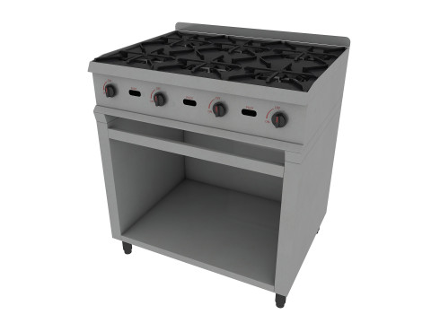 Commercial Kitchen Equipments 2 3D Модель