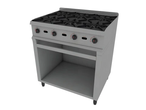 Commercial Kitchen Equipments 2 3D Model