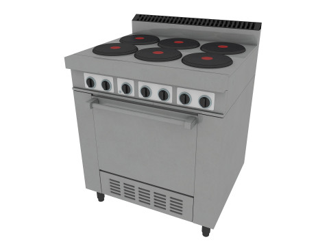 Commercial Kitchen Equipments 2 3D Модель