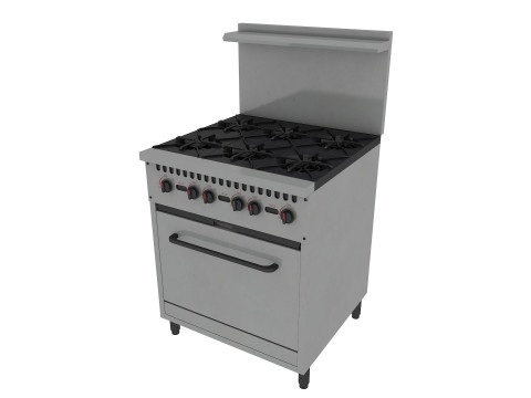 Commercial Kitchen Equipments 2 3D Модель