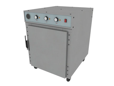 Commercial Kitchen Equipments 2 3D Model