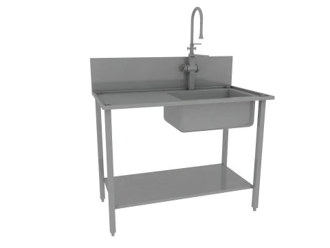 Commercial Kitchen Equipments 2 3D Model