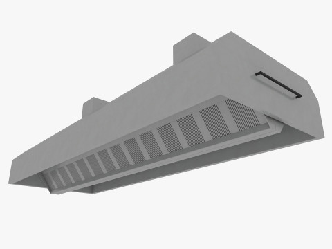 Commercial Kitchen Equipments 3D Model