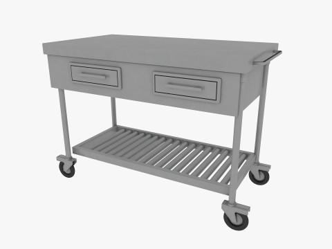 Commercial Kitchen Equipments 3D Model
