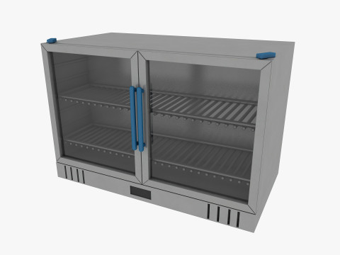 Commercial Kitchen Equipments 3D Model