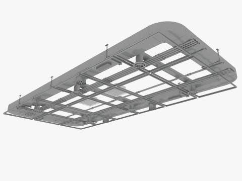 Commercial Kitchen Equipments 3D Model
