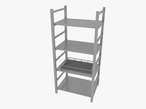 Commercial Kitchen Equipments 3D Model