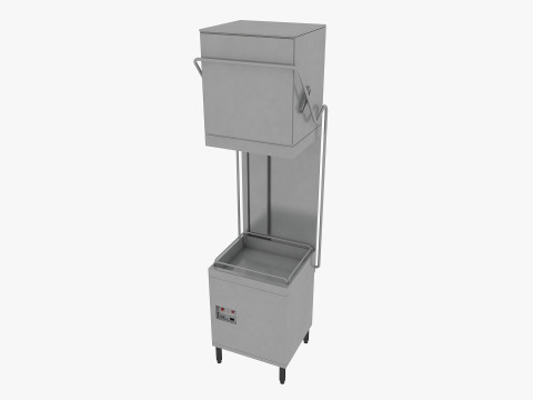 Commercial Kitchen Equipments 3D Model