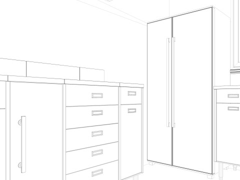 Commercial Kitchen 2 Modello 3D