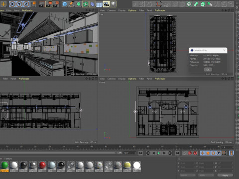 Commercial Kitchen 2 Modello 3D