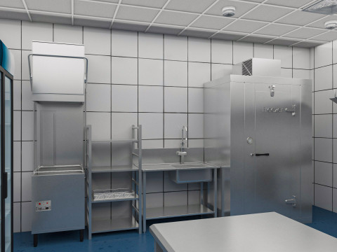 Commercial Kitchen 7 3Dモデル