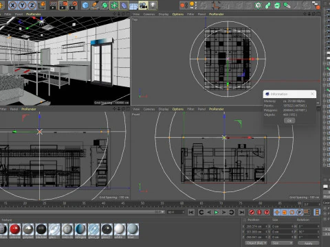 Ticari Mutfak 7 3D Model
