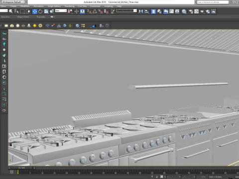 Ticari Mutfak 7 3D Model