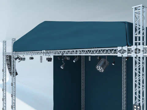 Concert Stage 2 3D Model