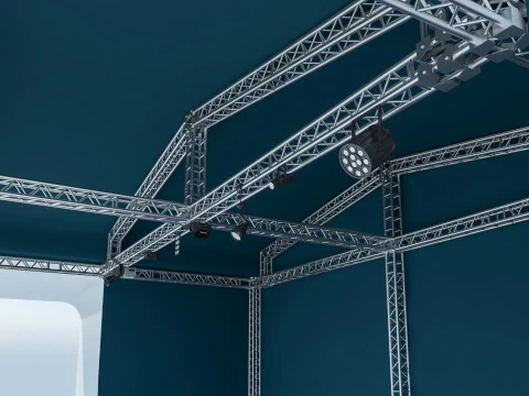 Concert Stage 2 3D Model
