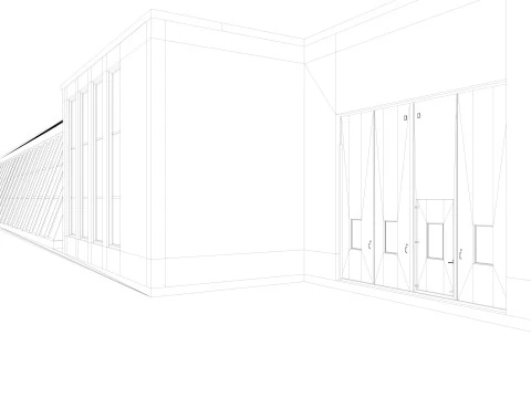 Congress Center Hall 3D Model