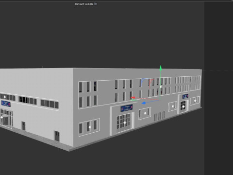 Convention And Exhibition Center 3D Model