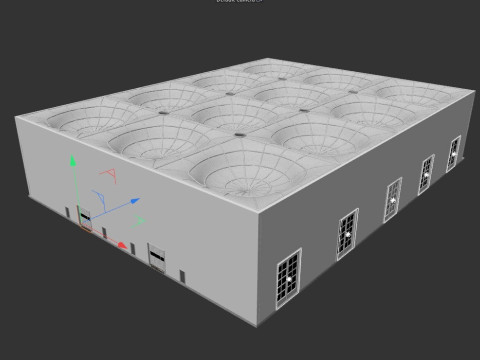 Convention And Exhibition Center 3D Model