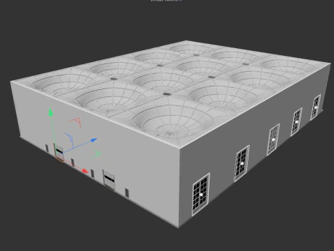 Convention And Exhibition Center 3D Model