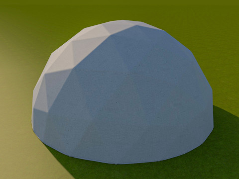 Dome Tent Modello 3D