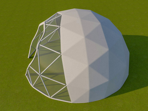 Dome Tent Modello 3D