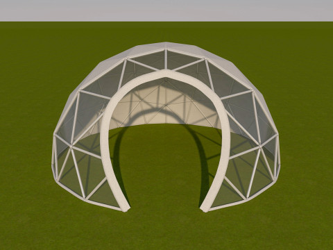 Dome Tent Modello 3D