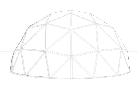 Dome Tent Modello 3D