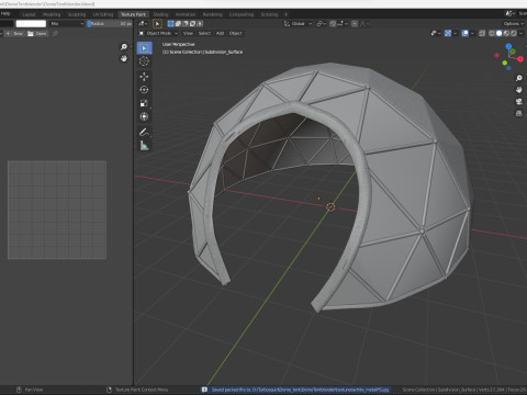 Dome Tent Modello 3D