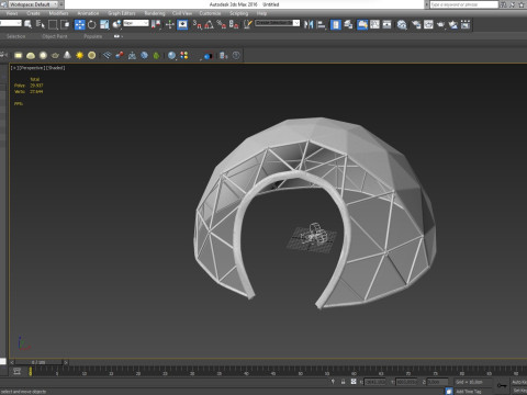 Dome Tent Modello 3D