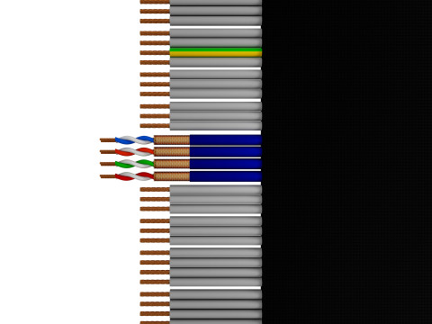 Cable Elevator Core Modelo 3D