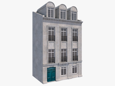 European building 1 3Dモデル