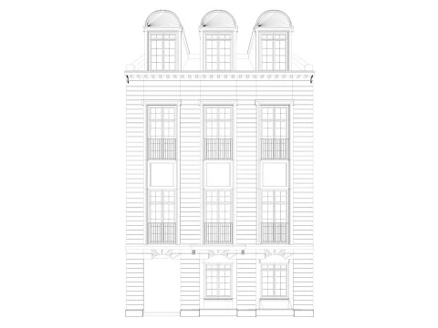 European building 1 3D Model