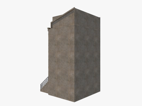 European building 2 Modelo 3D