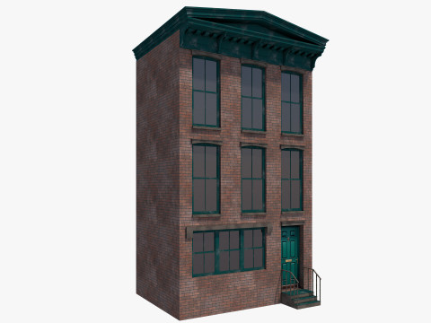 European building 3 Modelo 3D