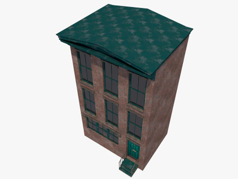 European building 3 3D Model
