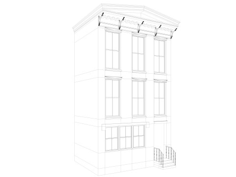 European building 3 Modelo 3D