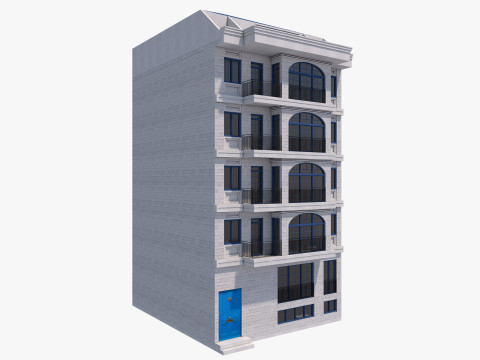 European building 4 3D 모델