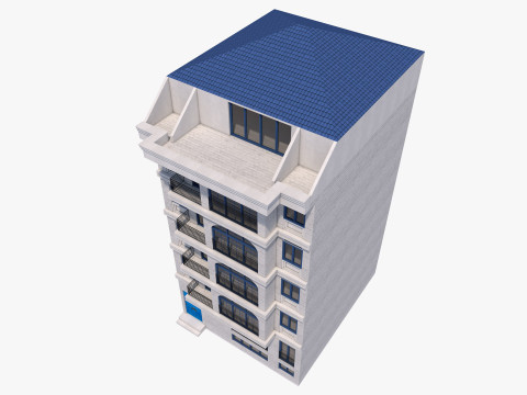 European building 4 3D 모델