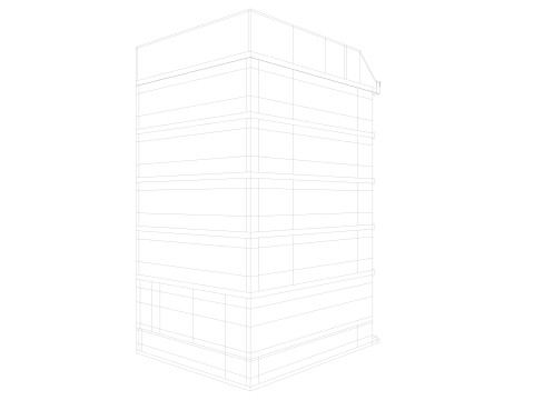 European building 4 3D 모델