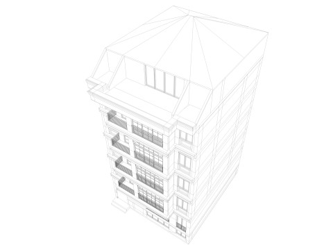European building 4 3D 모델