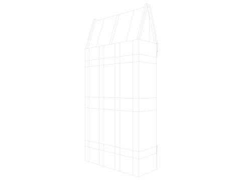 European building 5 Low-poly 3D Model
