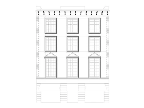 European building 6 3D Model